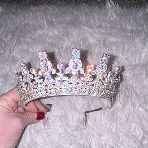 Makone Queen- Tiara Crown for Wedding's, Birthday's, Prom's, Pageant's, New DR03
